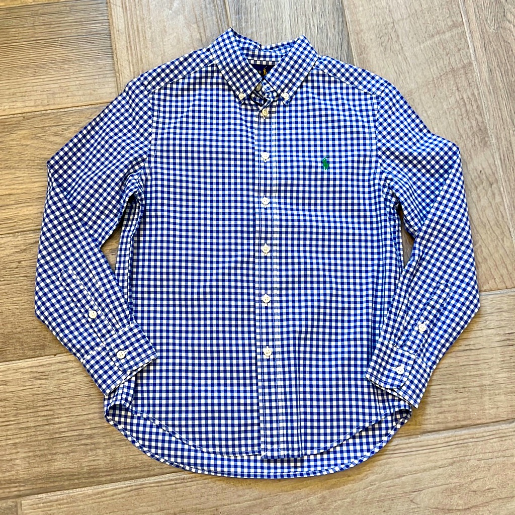 Ralph Lauren Gingham Checked Button Down